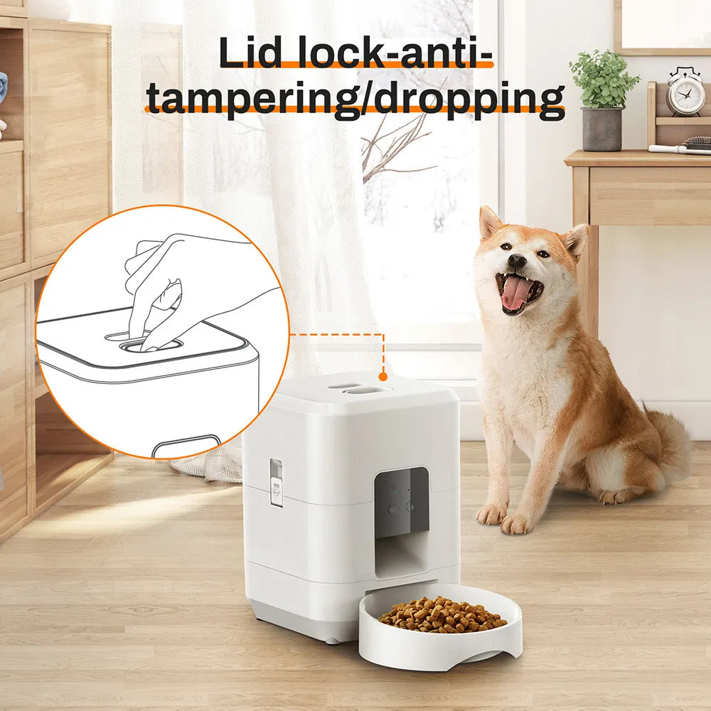 Smart Wi-Fi Pet Feeder with App Control | The Waggy Dept.