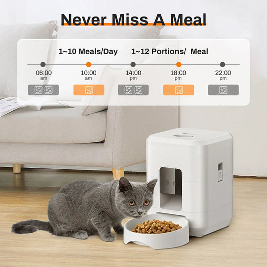 Smart Wi-Fi Pet Feeder with App Control | The Waggy Dept.